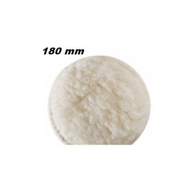 TAMPONE CUFFIA IN LANA X LUCIDARE FISSAGGIO A STRAPPO 180 mm PER SMERIGLIATRICE