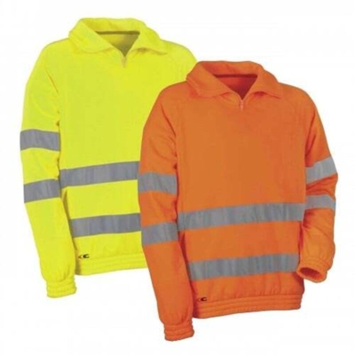 Felpa da lavoro ad alta visibilità Cofra Vision-Arancione-L-Outlet - Arancione - l - Arancione