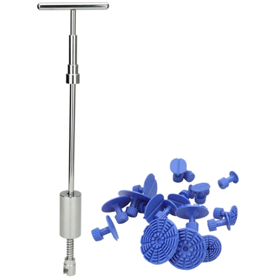 2-in-1 Estrattore a due vie Martello per tiranti Linguette per aste Strumenti per l'aspirazione delle ammaccature Mano di auto Estrattore per