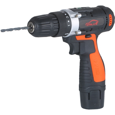 Kit trapano / avvitatore a batteria da 12 V 1400 giri / min Lucidatrice a velocit