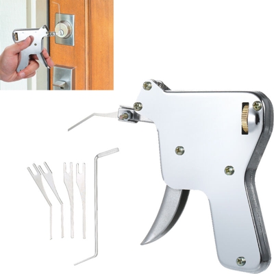 6 PCS, blocco Repair Tool, strumento di dispositivo di apertura Serrature lockpicking pratica che selezionano gli attrezzi