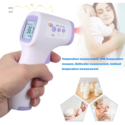 Termometro a infrarossi senza contatto, spedito senza batteria