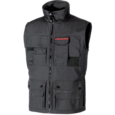 Gilet da lavoro U Power First-Grigio-XXXL-Outlet - Grigio - - Grigio