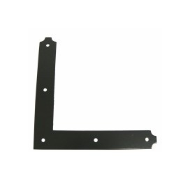 ANGOLO RINFORZO NERO mm 200