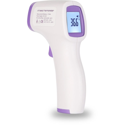 Termometro a infrarossi, spedito senza batterie, IM-9001