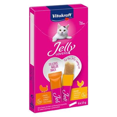 Vitakraft Jelly Lovers Pollo & Tacchino - Set %: 24 x 15 g