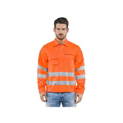 Gubbino da Lavoro Alta Visibilità in cotone e poliestere Arancio Fluo | XXL - ColoreA precio