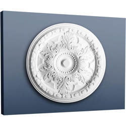 Rosone soffitto parete in poliuretano R23 LUXXUS decorazione per interni d 71,5 cm - Orac precio