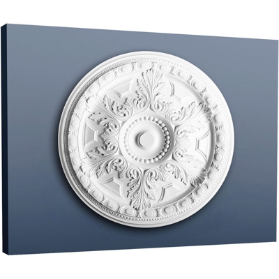 Rosone soffitto parete in poliuretano R23 LUXXUS decorazione per interni d 71,5 cm - Orac