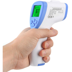 Termometro a infrarossi, Senza contatto, Spedisci senza batteria, blu en oferta
