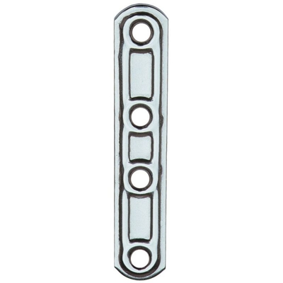 Lastrina Inox Diritta 4 Fori Art.163In Mm. 60