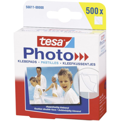 tesa 56611 Pad adesivi tesa Photo® (L x A) 12 mm x 13 mm Bianco Contenuto: 500 pz. en oferta