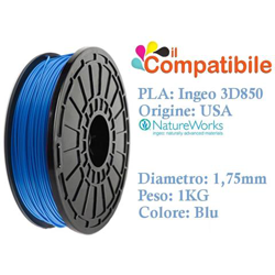 Bobina Di Filamento Pla 3d850 1kg Blu en oferta