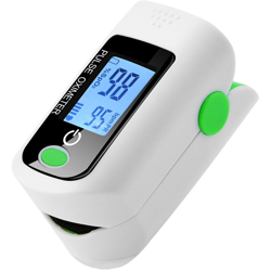 Ossimetro da dito che misura la frequenza cardiaca dell'ossigeno nel sangue características