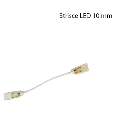 Connettore Flessibile per strisce led da 10 mm 220V