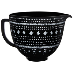 Ciotola In Ceramica 5ksm2cb5 Capacità 4,7 Litri Colore Bianco / nero precio