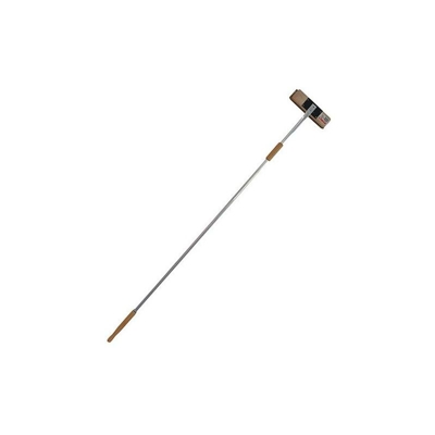 SPAZZOLA PER FORNO cm 26 x 7 - manico cm. 200