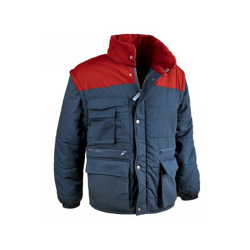 Giubbino da Lavoro Imbottito in poliestere e cotone Blu Navy Rosso Super Antares | L - Blu Navy Rosso precio
