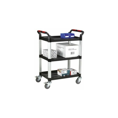 Carrello RS PRO in Alluminio, 3 ripiani 630 x 424mm, portata max 150kg