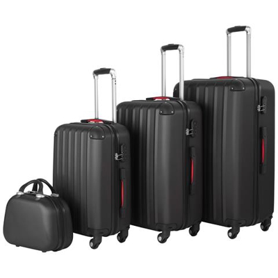 Set Di Valigie Pucci, 4 Pz. - Nero