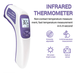 Termometro a infrarossi, Senza contatto, spedito senza batteria, HY360 características