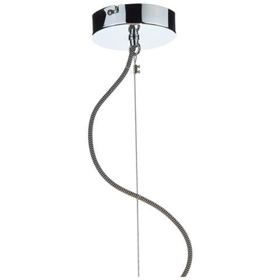 Lampada A Sospensione Cilindrica Slimline 570 Mm Grigio Chiaro, 3x E27