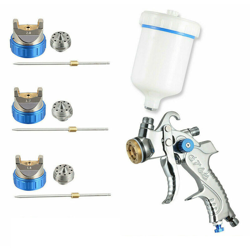 600CC Cup Car Vehicle HVLP Kit spruzzatore di vernice Regolatore d'aria Alimentazione a gravit en oferta