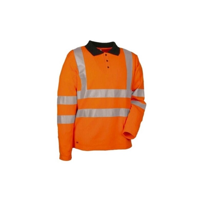 Maglietta da lavoro ad alta visibilità Cofra New Highway-Arancione-XL Outlet - Arancione - xl - Arancione