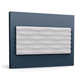 3D Rivestimento murale Orac Decor W112 MODERN RIDGE pannello parete elemento decorativo design moderno bianco 2 m características