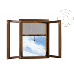 ZANZARIERA A RULLO VERTICALE PER FINESTRA cm 100 x 170 - bronzo - Kasart precio