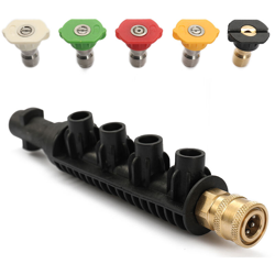 Accessorio per auto idropulitrice per auto con getto d'acqua a getto d'acqua in metallo di alta qualit características