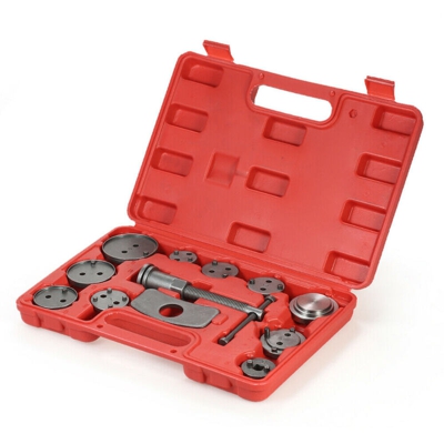 Kit di attrezzi per riavvolgimento pistone pinza freno a disco universale 12 pezzi Auto Wind Back Car, 12 pezzi