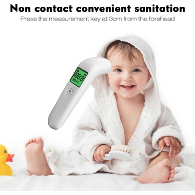 Termometro a doppio corpo / oggetto, display LCD