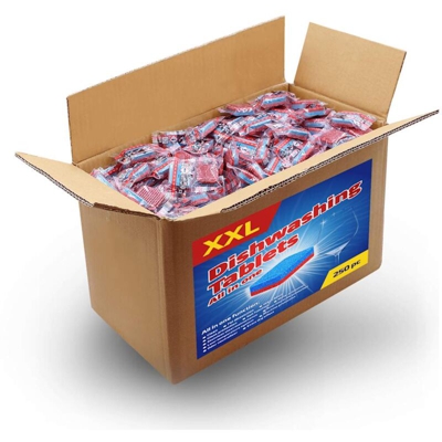 vidaXL Detersivo in Capsule per Lavastoviglie 12-in-1 250 pz 4,5 kg