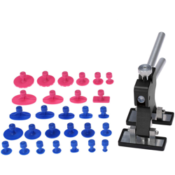 Estrattore per attrezzi per la riparazione del sollevatore di ammaccature senza vernice per carrozzeria con 28 pezzi di linguette per colla Strumento precio