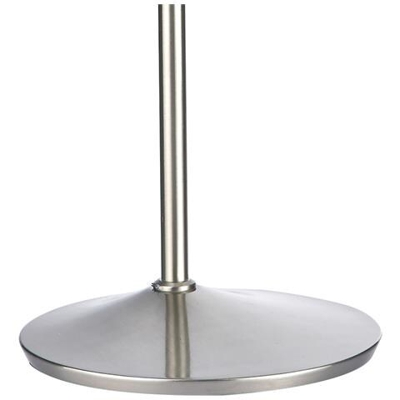 Lampada Da Terra Da Lettura Cromo Satinato Led