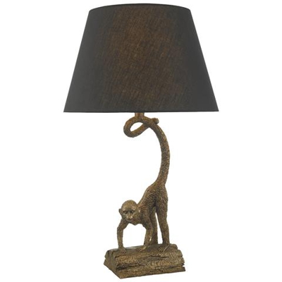 Lampada Da Tavolo In Bronzo Con Paralume Tondo Rastremato