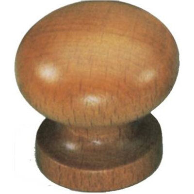 Pomello in faggio Naturale 30 mm