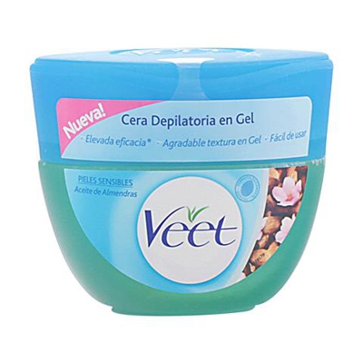 Cera Depilatoria En Gel Aceite Almendras Piel Sensible 250ml