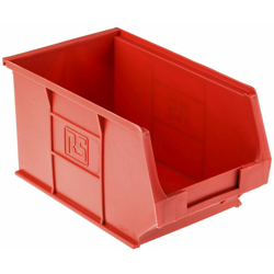 Contenitore RS PRO Rosso PP, 130mm x 150mm x 240mm (Confezione da 5) características