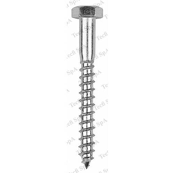 Viti Tirafondi te8 X 80mm Zincate 100pz características