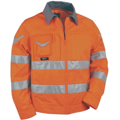 Giubbotto da lavoro ad alta visibilità Cofra Sight-Arancione-54 Outlet - Arancione - 54 - Arancione