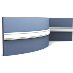 Cornice Parete flessibile modanatura aspetto stucco Orac Decor PX144F AXXENT decorativo Cornicione 2 m características