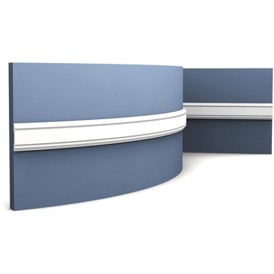 Cornice Parete flessibile modanatura aspetto stucco Orac Decor PX144F AXXENT decorativo Cornicione 2 m