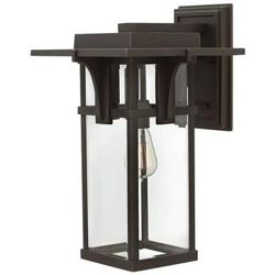Lanterna Da Parete Grande 1 Luce Da Esterno Bronzo Lucidato A Olio Ip44, E27 en oferta