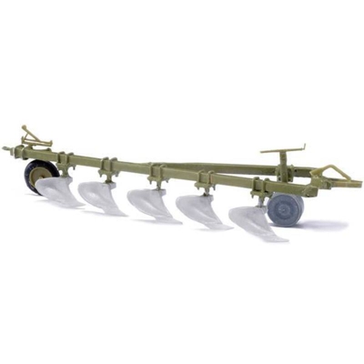 Busch 42850 H0 Fortschritt Aufsattel-Beetpflug B200