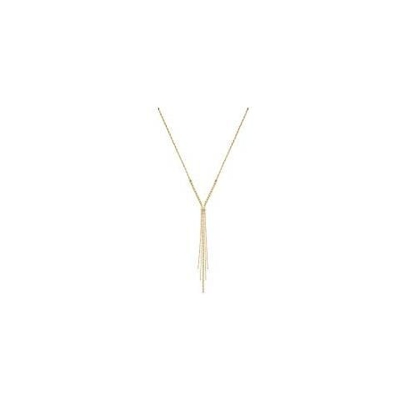 Indovinate 88050517 - Collana Da Donna Mulit Hoops A Catena In Acciaio Inox, Unica Taglia