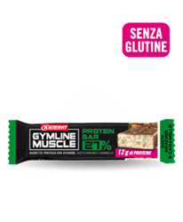 Enervit Gymline Muscle Protein Bar 27% Arachidi E Caramello Barretta Senza Glutine 45g características