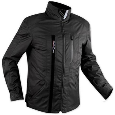 Giacca Moto Scooter Protezioni Ce Sfoderabile Giubbino Impermeabile Nero Xl