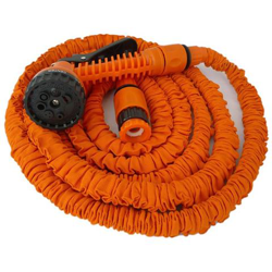 Tubo Da Giardino Tiramolla Con Raccordo E Pistola Multifunzione - 10 ÷ 30 M características